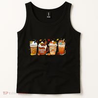 Pumpkin Spice Latte Fall Coffee Pumpkin SpiceThanksgiving Tank Top thumb 2