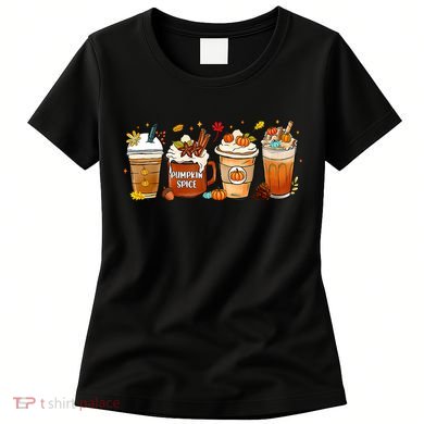 Pumpkin Spice Latte Fall Coffee Pumpkin SpiceThanksgiving Women's T-Shirt