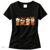 Pumpkin Spice Latte Fall Coffee Pumpkin SpiceThanksgiving Women's T-Shirt thumb 0
