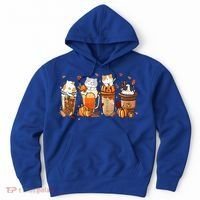 Pumpkin Spice Latte Costume For Cats Lover Hoodie thumb 0