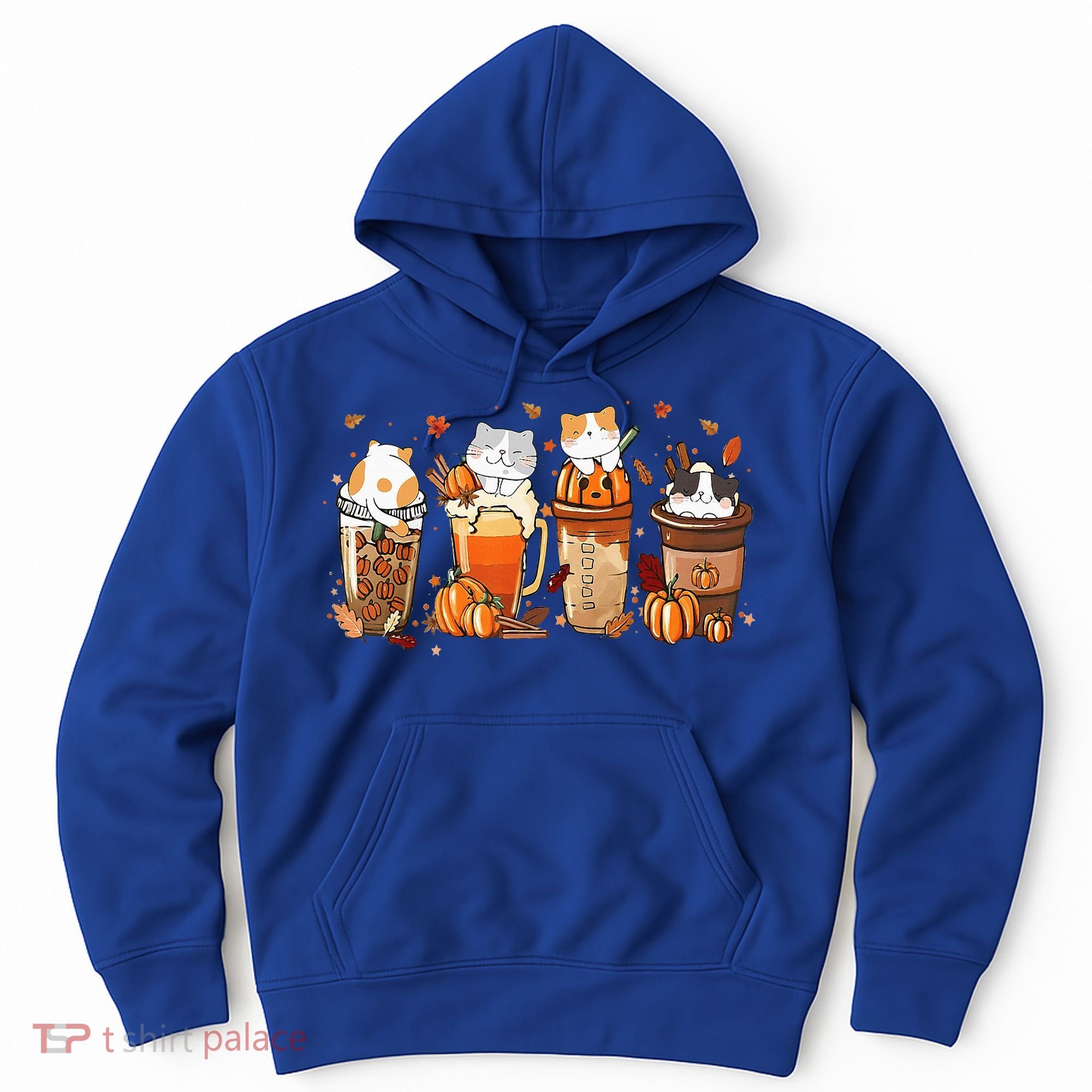 Pumpkin Spice Latte Costume For Cats Lover Hoodie
