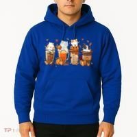 Pumpkin Spice Latte Costume For Cats Lover Hoodie thumb 2