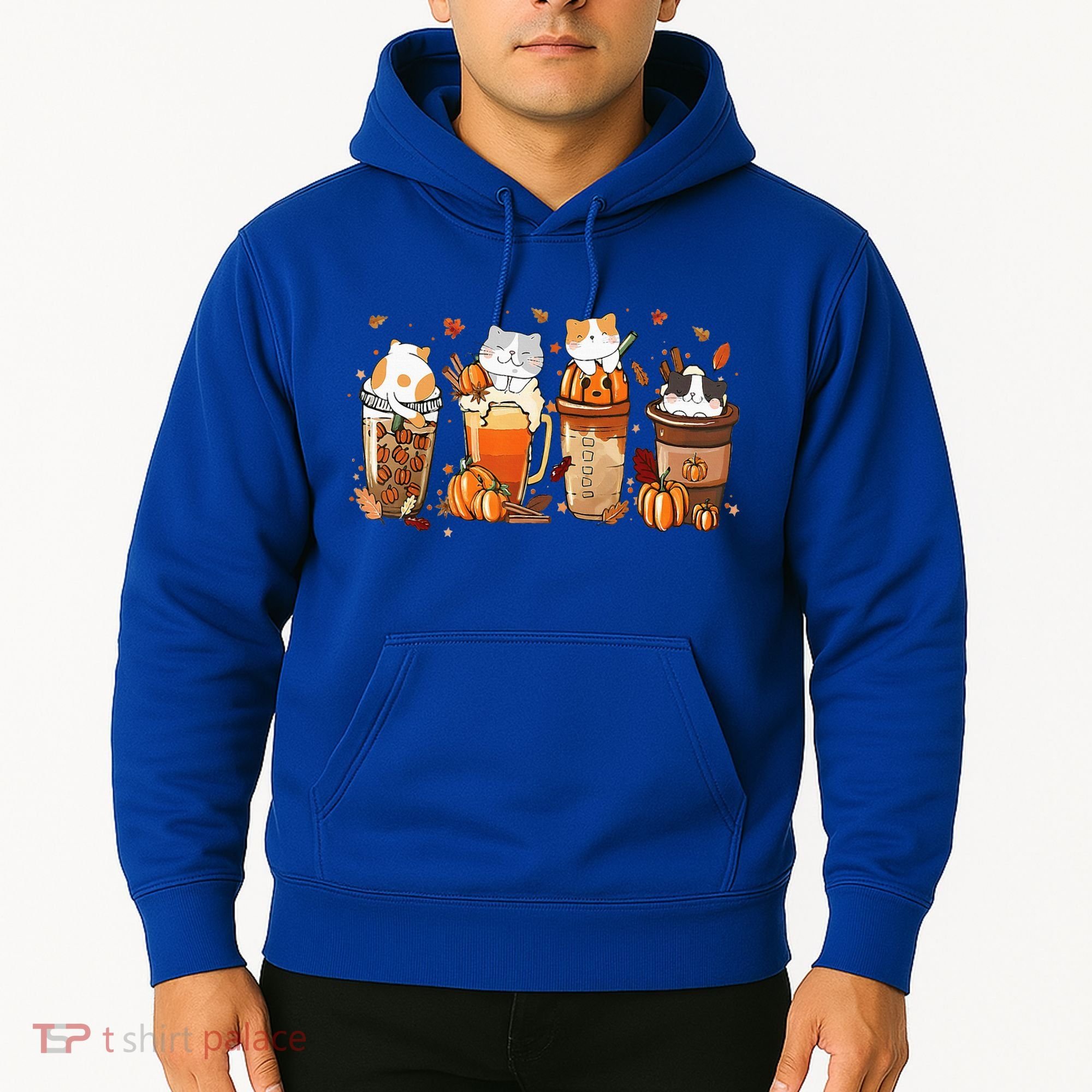 Pumpkin Spice Latte Costume For Cats Lover Hoodie