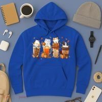Pumpkin Spice Latte Costume For Cats Lover Hoodie thumb 3