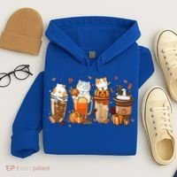 Pumpkin Spice Latte Costume For Cats Lover Hoodie thumb 4