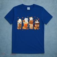 Pumpkin Spice Latte Costume For Cats Lover T-Shirt thumb 5