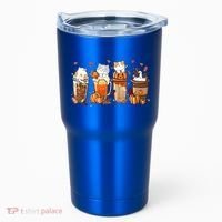 Pumpkin Spice Latte Costume For Cats Lover Tumbler thumb 0