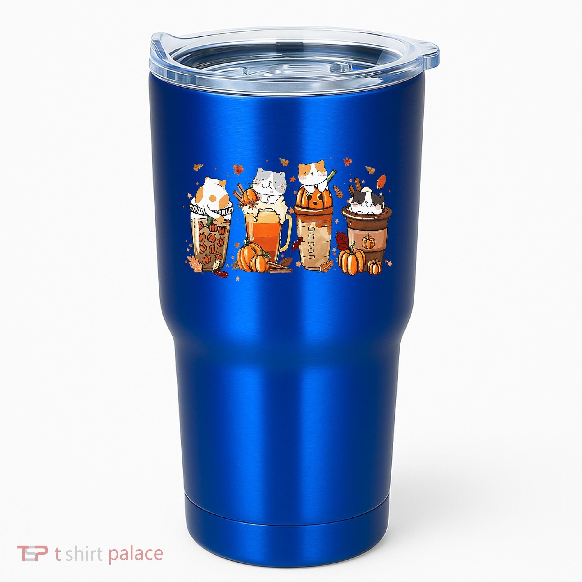 Pumpkin Spice Latte Costume For Cats Lover Tumbler