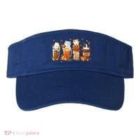 Pumpkin Spice Latte Costume For Cats Lover Visor thumb 0