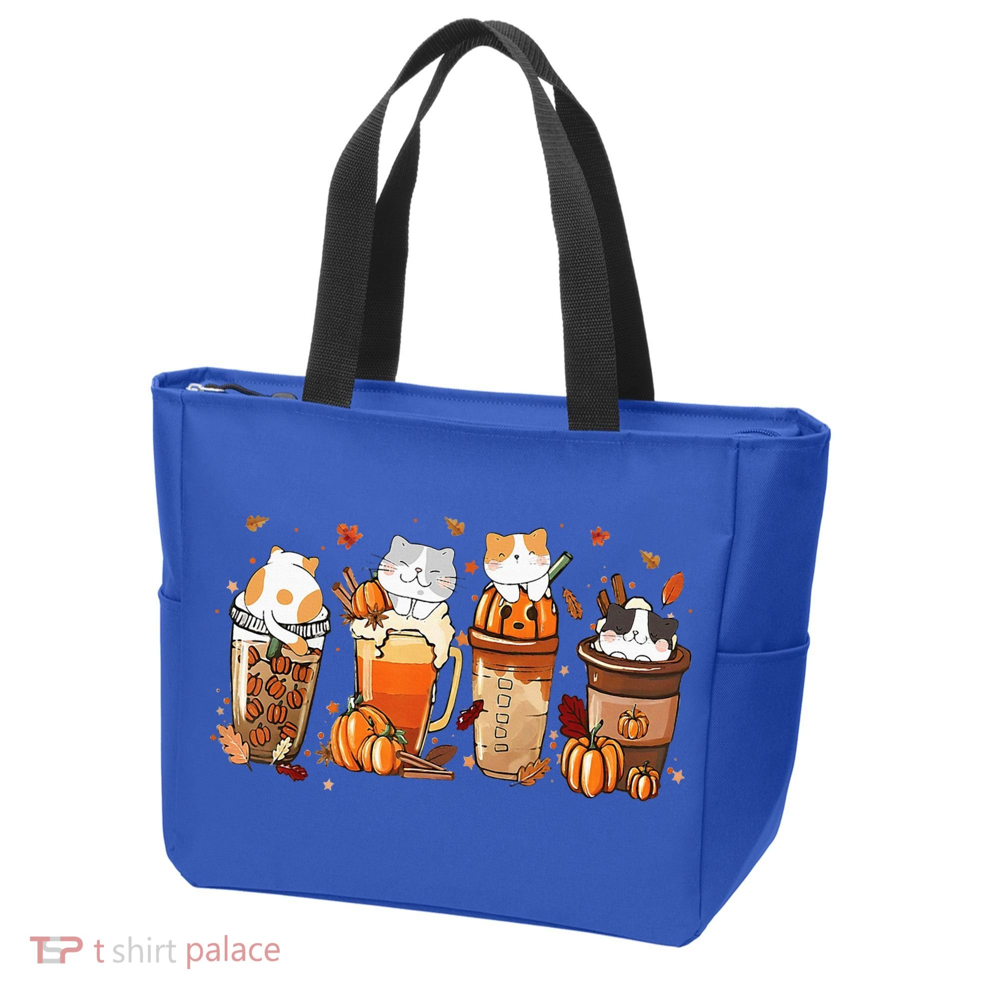 Pumpkin Spice Latte Costume For Cats Lover Tote Bag