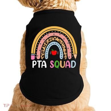 PTA Squad Leopard Rainbow Physical Therapist Assistant PTA Doggie Tank