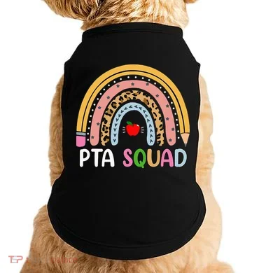 PTA Squad Leopard Rainbow Physical Therapist Assistant PTA Doggie Tank