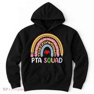 PTA Squad Leopard Rainbow Physical Therapist Assistant PTA Hoodie