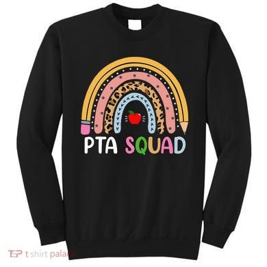 PTA Squad Leopard Rainbow Physical Therapist Assistant PTA Sweatshirt