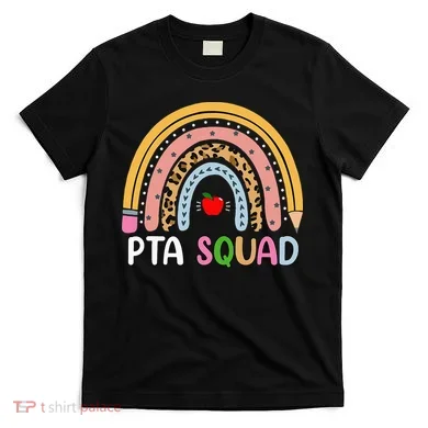 PTA Squad Leopard Rainbow Physical Therapist Assistant PTA T-Shirt