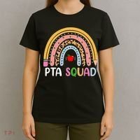 PTA Squad Leopard Rainbow Physical Therapist Assistant PTA T-Shirt thumb 4
