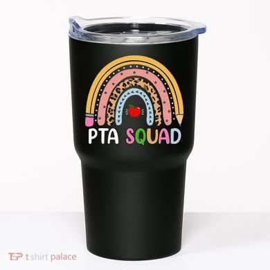 PTA Squad Leopard Rainbow Physical Therapist Assistant PTA Tumbler