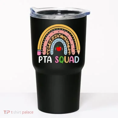 PTA Squad Leopard Rainbow Physical Therapist Assistant PTA Tumbler
