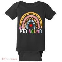 PTA Squad Leopard Rainbow Physical Therapist Assistant PTA Baby Bodysuit thumb 0