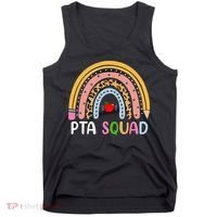 PTA Squad Leopard Rainbow Physical Therapist Assistant PTA Tank Top thumb 0