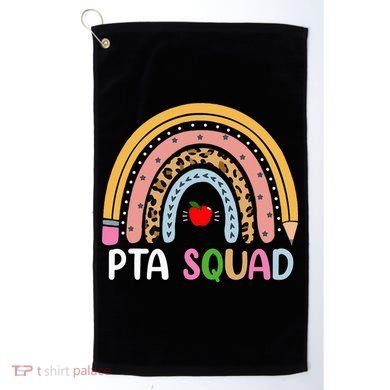 PTA Squad Leopard Rainbow Physical Therapist Assistant PTA Golf Towel