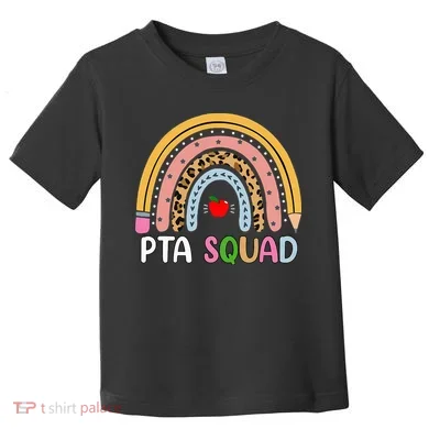 PTA Squad Leopard Rainbow Physical Therapist Assistant PTA Toddler T-Shirt
