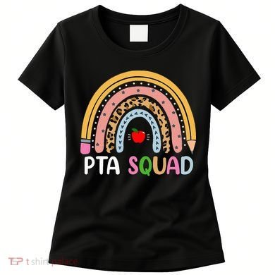 PTA Squad Leopard Rainbow Physical Therapist Assistant PTA Women's T-Shirt
