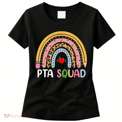 PTA Squad Leopard Rainbow Physical Therapist Assistant PTA Women's T-Shirt