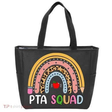 PTA Squad Leopard Rainbow Physical Therapist Assistant PTA Tote Bag