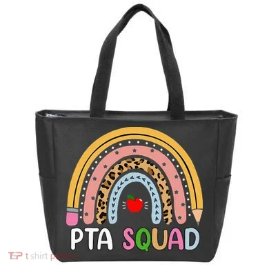 PTA Squad Leopard Rainbow Physical Therapist Assistant PTA Tote Bag