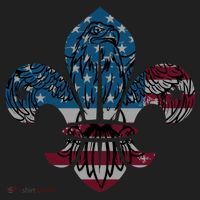 Patriotic Scout Logo Scouting Lover Us Flag Eagle Cool Gift Women's Sweatshirt thumb 2