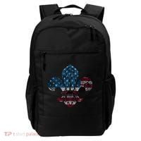 Patriotic Scout Logo Scouting Lover Us Flag Eagle Cool Gift Backpack thumb 0