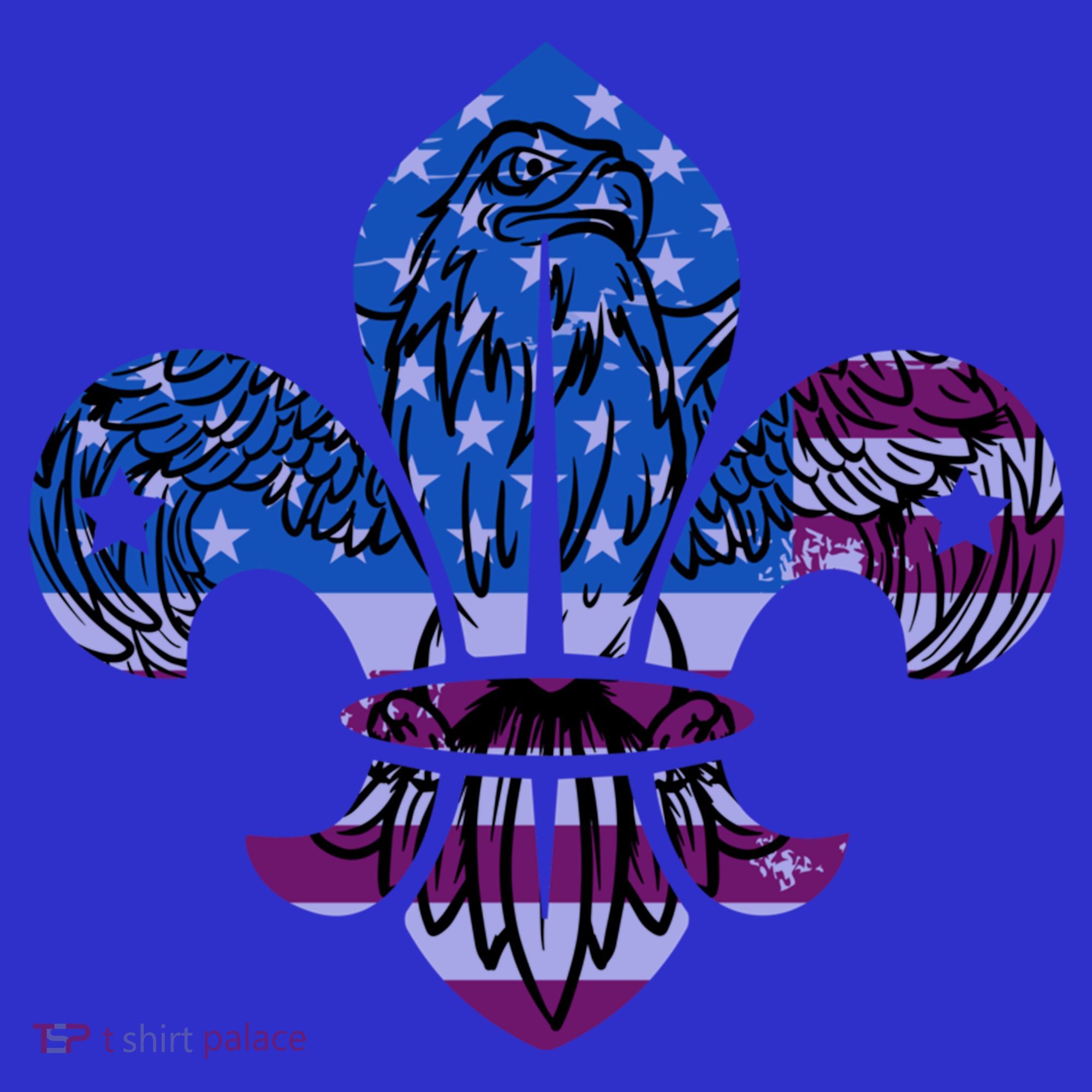 Patriotic Scout Logo Scouting Lover Us Flag Eagle Cool Gift Baby Bodysuit