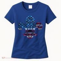 Patriotic Scout Logo Scouting Lover Us Flag Eagle Cool Gift Women's T-Shirt thumb 0