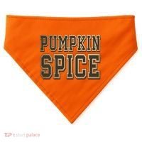 Pumpkin Spice Lover Fall USA-Made Doggie Bandana thumb 0