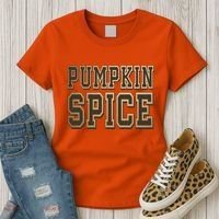 Pumpkin Spice Lover Fall Women's T-Shirt thumb 3