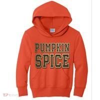 Pumpkin Spice Lover Fall Kids Hoodie thumb 0