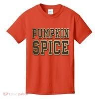 Pumpkin Spice Lover Fall Kids T-Shirt thumb 0