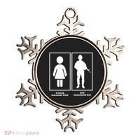 Proud Soldier Mom Dad Your Daughter My Daughter Military Ornament thumb 0