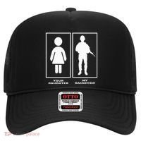 Proud Soldier Mom Dad Your Daughter My Daughter Military Hat thumb 0
