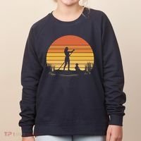 Paddle Surf Mother And Child Sunset Women's Sweatshirt thumb 0