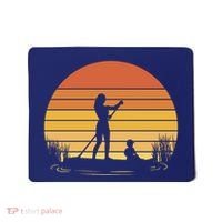 Paddle Surf Mother And Child Sunset Mousepad thumb 0