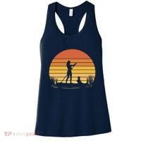 Paddle Surf Mother And Child Sunset Women's Tank Top thumb 0