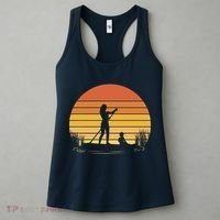 Paddle Surf Mother And Child Sunset Women's Tank Top thumb 3