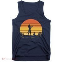Paddle Surf Mother And Child Sunset Tank Top thumb 0