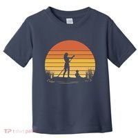 Paddle Surf Mother And Child Sunset Toddler T-Shirt thumb 0