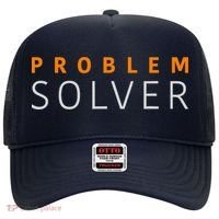 Problem SOLVER Mood Top Confident Positive Attitude Quote Hat thumb 0