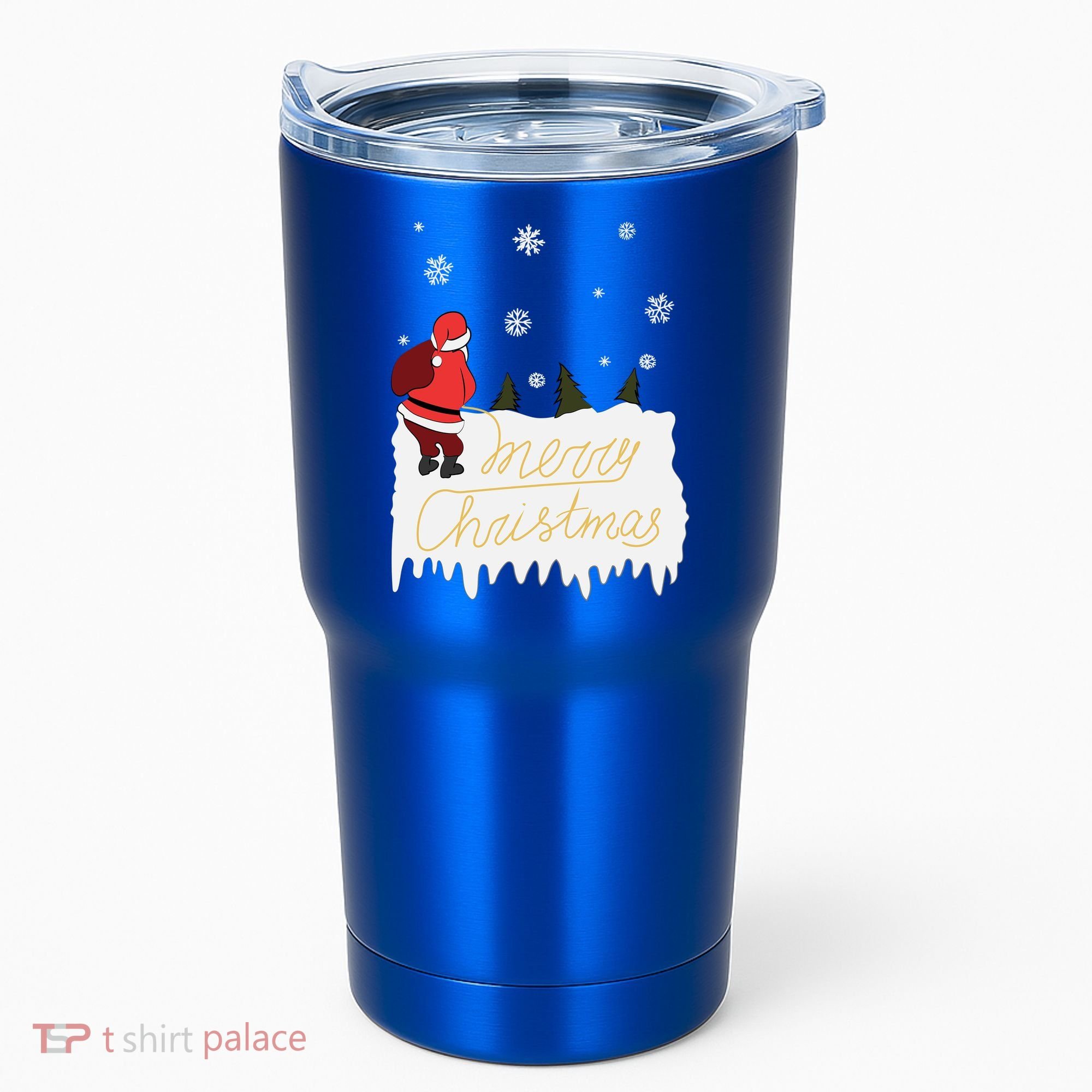 Peeing Santa Merry Christmas Ugly Christmas Xmas Funny Gift Tumbler