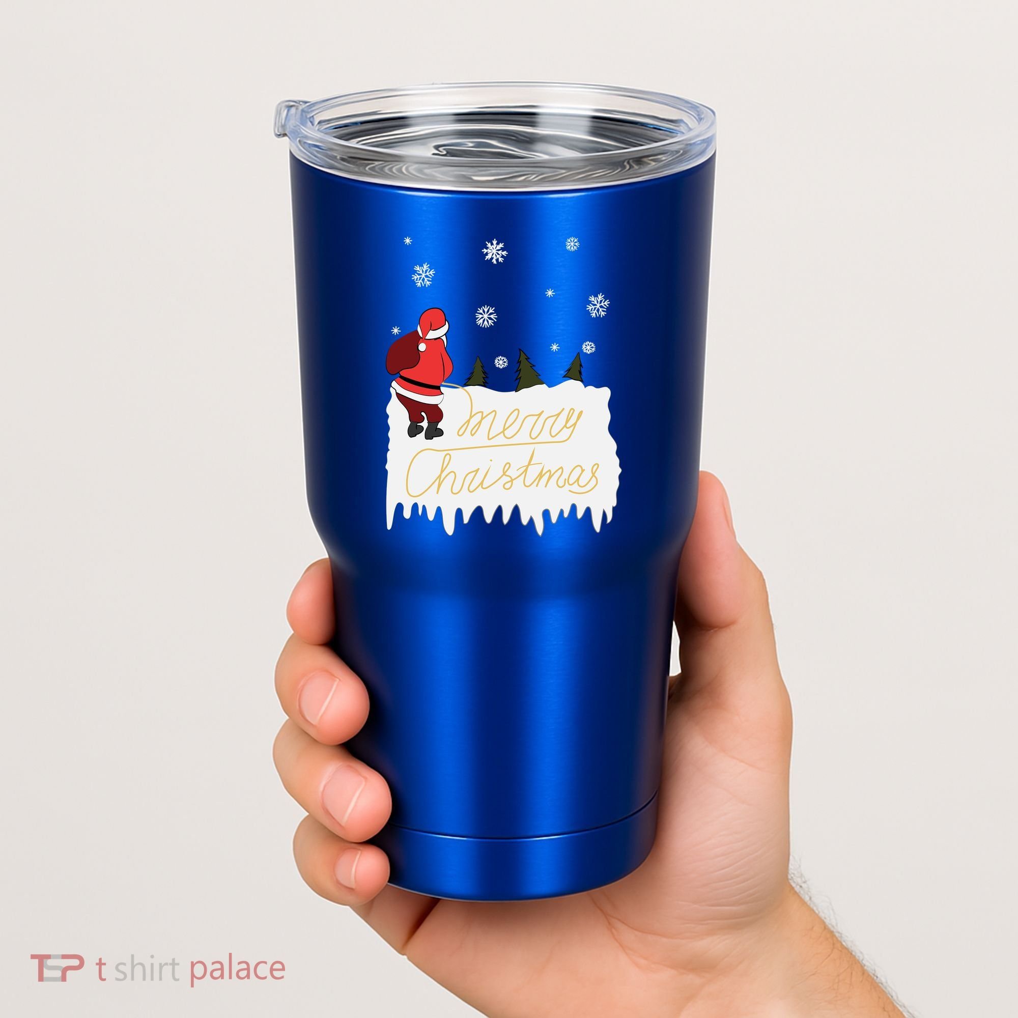 Peeing Santa Merry Christmas Ugly Christmas Xmas Funny Gift Tumbler