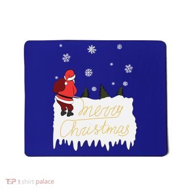 Peeing Santa Merry Christmas Ugly Christmas Xmas Funny Gift Mousepad